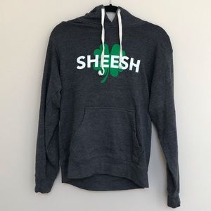 Pardon My Take "Sheesh" St Paddys Hoodie